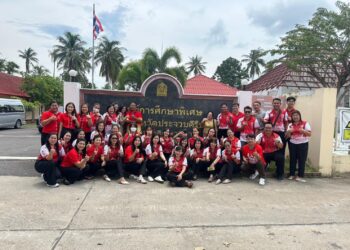 ศึกษาดูงาน การจัดศึกษา สภาพแวดล้อมภายในศูนย์และเยี่ยมชมหน่วยบริการ ณ ศูนย์การศึกษาพิเศษประจำจังหวัด ประจวบคีรีขันธ์ หน่วยบริการหัวหิน